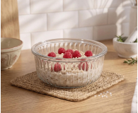Altom Fresh Relief pojemnik z pok. okrągły 0,95l 18x18x7,5cm taupe - 1580555 - zdjęcie 8